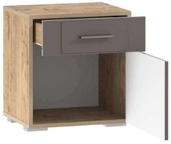 Спальня Livorno 4 дуб бунратти / софт графит Спальня Livorno 4 дуб бунратти / софт графит