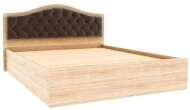 Кровать 160х200 Дели с настилом из ДСП (ТЭКС) Дуб Сонома / Шоколад Кровать 160х200 Дели с настилом из ДСП (ТЭКС) Дуб Сонома / Шоколад
