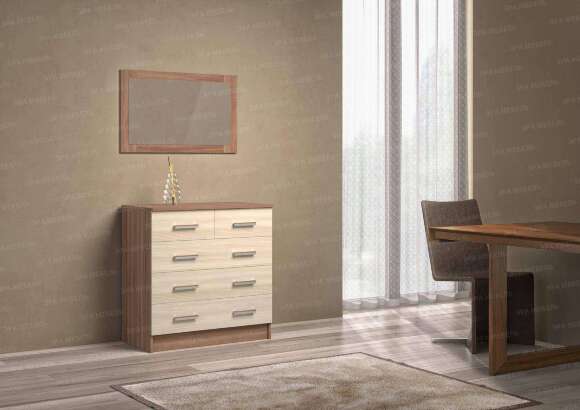 Комод современный 800, Ясень шимо Комод современный 800, Ясень шимо