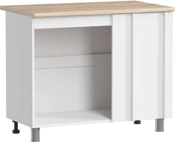 МК Аленушка НПУ 1000 Астра Фисташка,скоба черный (со столешницей)