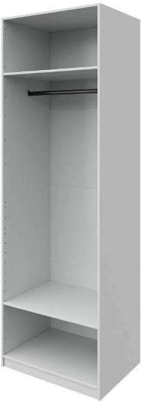 Гардеробная Квадро комплект (500) 1, Белый Гардеробная Квадро комплект (500) 1, Белый