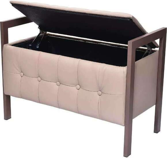 Пуф Леон бежевый