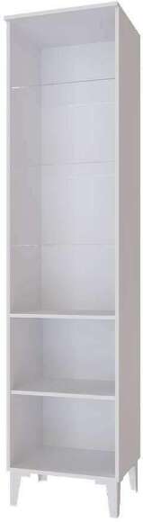 Пенал-витрина Толедо ТШ-1, Белый Пенал-витрина Толедо ТШ-1, Белый