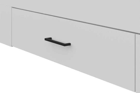 Кровать двойная с ящиками Бали, Белый шагрень Кровать двойная с ящиками Бали, Белый шагрень