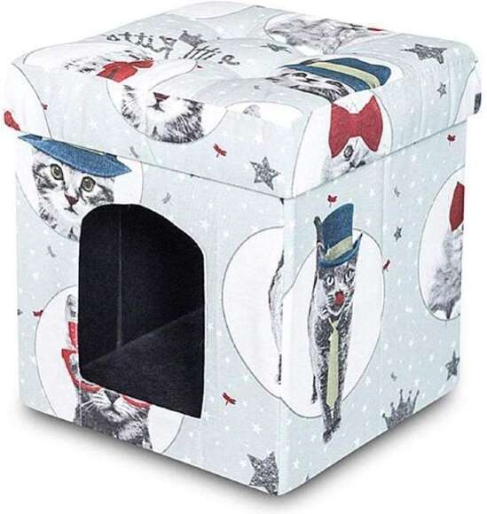 Пуф складной для животных Кошки