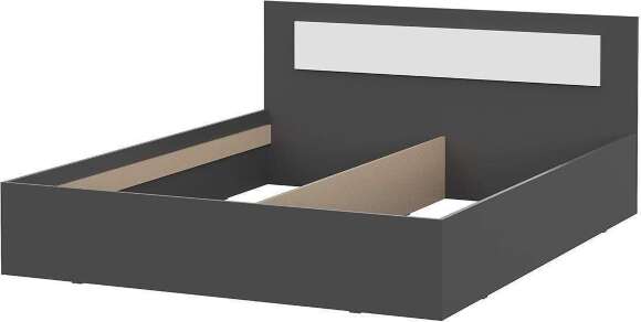 Спальня Дольче 1 / Графит/Белый