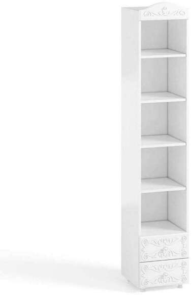 Стеллаж с ящиками Италия ИТ-38 гл. 410 белое дерево Стеллаж с ящиками Италия ИТ-38 гл. 410 белое дерево