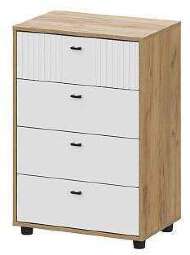 Комод 4 ящика Милан (SV-Мебель) Белый Комод 4 ящика Милан (SV-Мебель) Белый