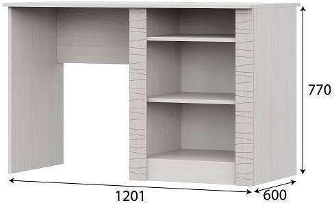 Стол "Гамма 20" Ясень анкор светлый, Сандал светлый
