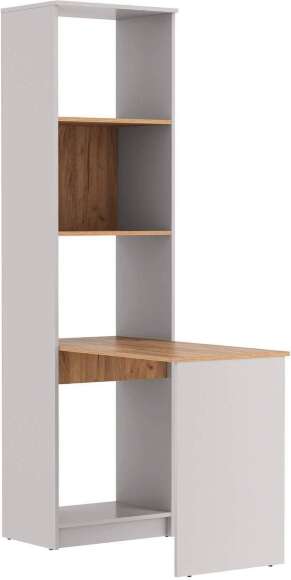 89.19 Прайм стол письменный кашемир / дуб золотой