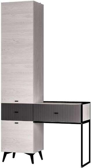 Прихожая Норд ПР-06, Ясень белый, Маренго Прихожая Норд ПР-06, Ясень белый, Маренго