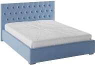 Кровать с ортопедическим основанием Октавия 160х200, Светло - голубой Кровать с ортопедическим основанием Октавия 160х200, Светло - голубой