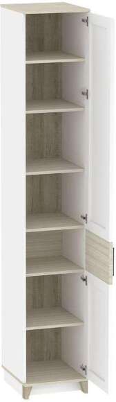 Шкаф для белья Аурелио 60, Блэквуд Сатиновый, Белый Шкаф для белья Аурелио 60, Блэквуд Сатиновый, Белый