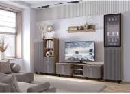 Гостиная Олива (Муссон софт / Дуб каньон) Комплект 1