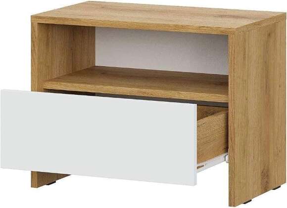 Спальня Дольче 1 / Дуб золотой/Белый