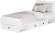 Кровать с проложками ДСП и ящиками Софт КР-01 (0,9), Белый