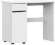 Стол письменный Грейс с тумбой белый текстурный