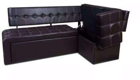 Кухонный диван Прага умбер