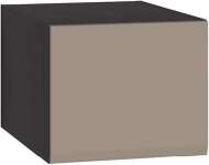 Сидней шкаф антресольный 16.314.03 Антрацит / Капучино