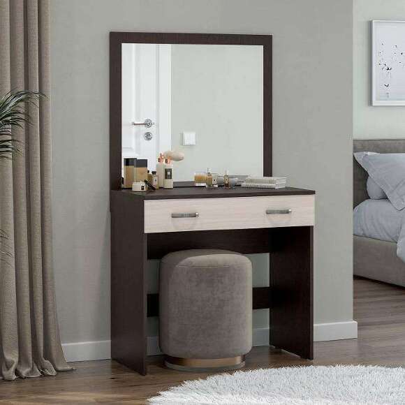 Стол туалетный Ронда СТ-01 (Интерьер Центр) Венге / Дуб белфорд