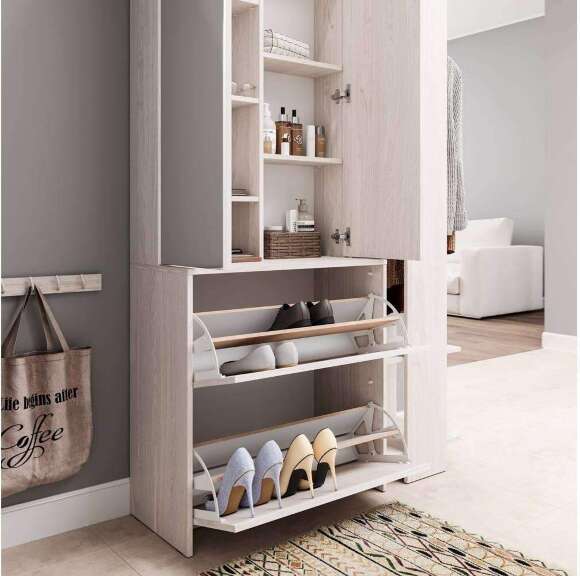 Прихожая Россо ПР-05, Ясень белый Прихожая Россо ПР-05, Ясень белый