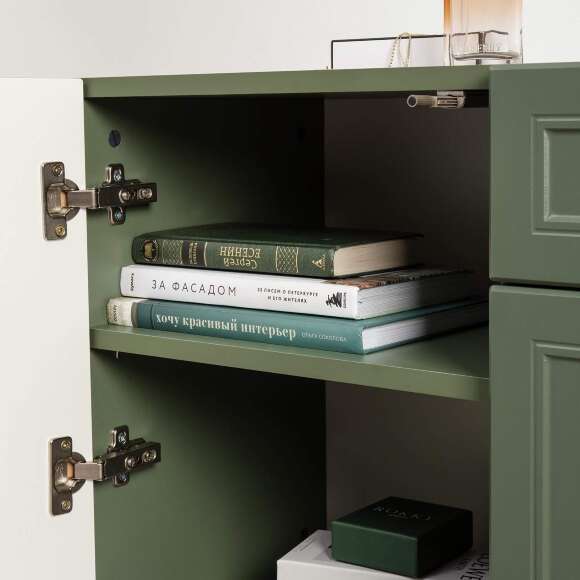 Гостиная Марион-3 Дымчатый зеленый / Олива шагрень Гостиная Марион-3 Дымчатый зеленый / Олива шагрень