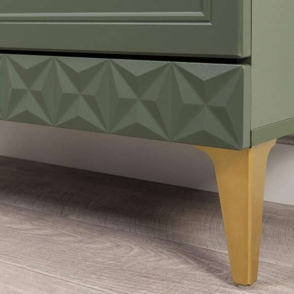 Гостиная Марион-3 Дымчатый зеленый / Олива шагрень Гостиная Марион-3 Дымчатый зеленый / Олива шагрень