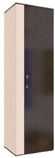 Шкаф платяной Оскар-18, венге/дуб молочный