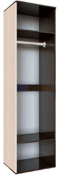 Шкаф платяной Оскар-18, венге/дуб молочный Шкаф платяной Оскар-18, венге/дуб молочный