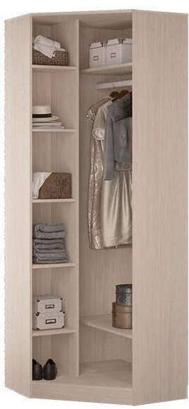 Шкаф угловой Верона, дуб атланта Шкаф угловой Верона, дуб атланта