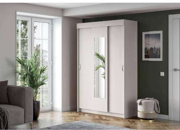 Шкаф-купе Бассо, ясень анкор светлый Шкаф-купе Бассо, ясень анкор светлый