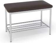 Обувница в прихожую, коричневый