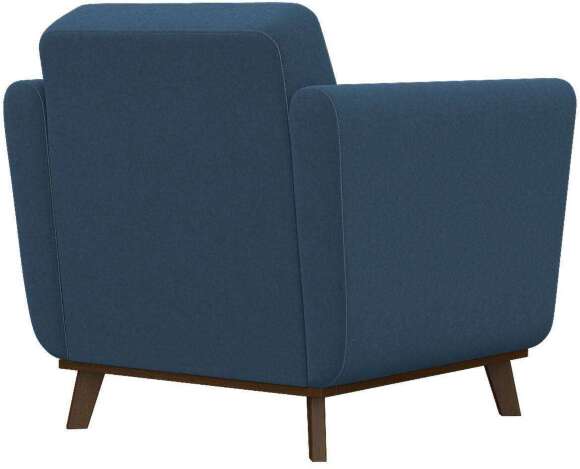 Кресло мягкое Лео, синий