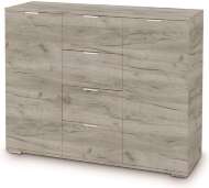 Комод НК-4 Дкб Крафт серый