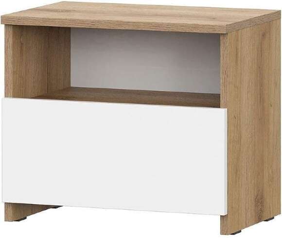 Некст 1 тумба прикроватная / Дуб золотой/Белый Некст 1 тумба прикроватная / Дуб золотой/Белый