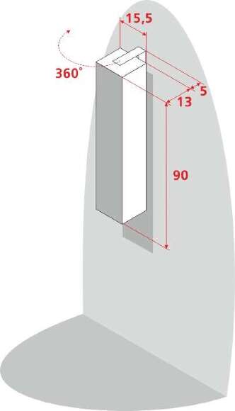 Поворотный шкаф Hop Art art.5620