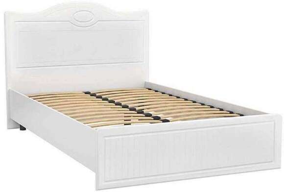 Кровать 1200 Монако МН-7 белое дерево