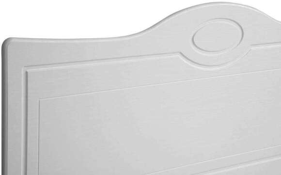 Кровать 1200 Монако МН-7 белое дерево