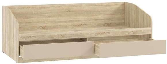 НМ 041.50 кровать Акварель Дуб Сонома/Капучино НМ 041.50 кровать Акварель Дуб Сонома/Капучино