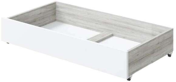 Кровать 160х200 Лори с ящиками (MLK) Дуб серый