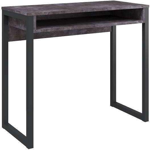 Письменный стол Леонардо, камень темный/черный