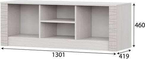 Тумба для телевидеоаппаратуры 1300 "Гамма 20" Ясень Анкор светлый, Сандал светлый Тумба для телевидеоаппаратуры 1300 "Гамма 20" Ясень Анкор светлый, Сандал светлый