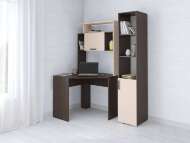 Стол компьютерный Квартет-12 с пеналом (ТЭКС) Венге / Дуб молочный Стол компьютерный Квартет-12 с пеналом (ТЭКС) Венге / Дуб молочный