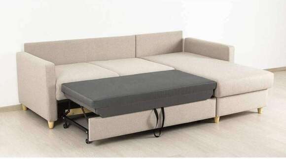 Дилан диван-кровать угловой ТД 420 Сага латте