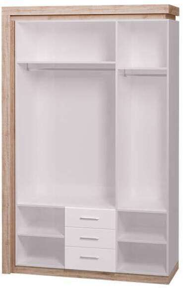 Шкаф 3-х дверный Люмен (Ижмебель) 15