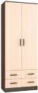 Шкаф двухдверный Лагуна 0.8 (без зеркала) ТЭКС