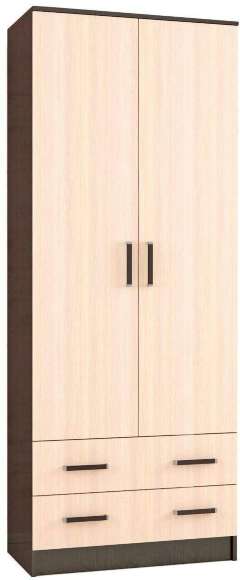 Шкаф двухдверный Лагуна 0.8 (без зеркала) ТЭКС