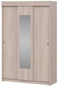 Шкаф-купе Бассо, ясень шимо светлый