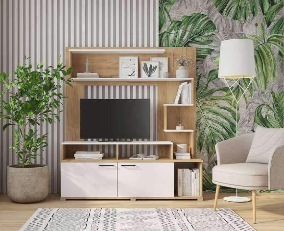 Мини-гостиная Ника (Горизонт) Крафт золотой / Белый Мини-гостиная Ника (Горизонт) Крафт золотой / Белый