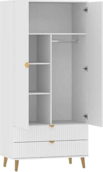 Спальня Дакота Белый / Меренга Спальня Дакота Белый / Меренга